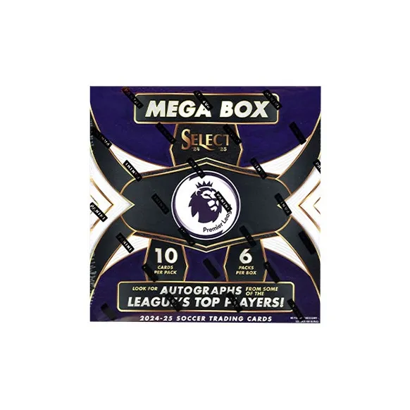 PANINI 25 SELECT Премьер-лига Футбол Mega Премьер-лига Игрок Карточки Коллекционная карта Спортивные карты Целая коробка