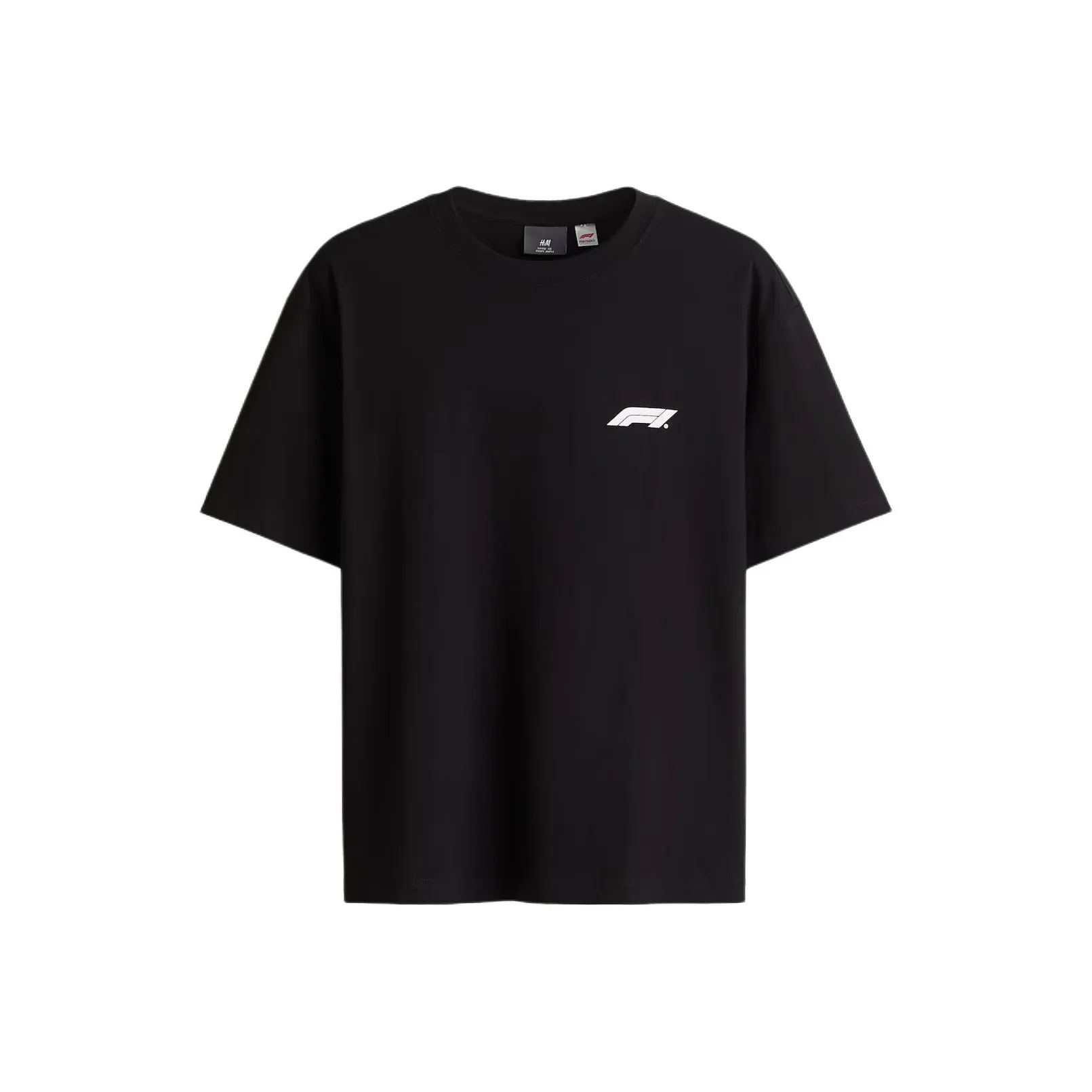 H&M Черные Мужские T-рубашки