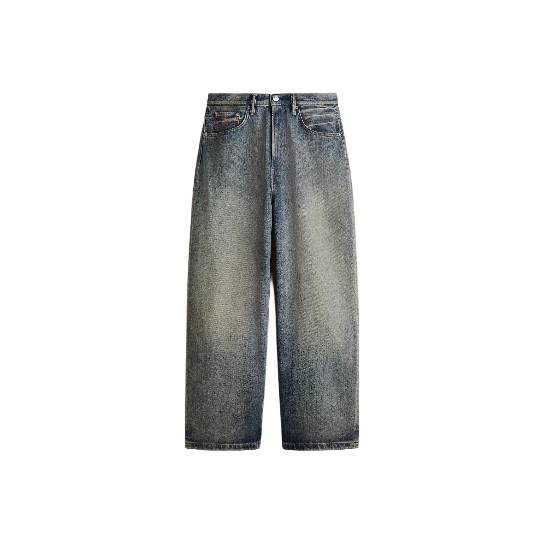 H&M Темный деним синий мужской джинсы