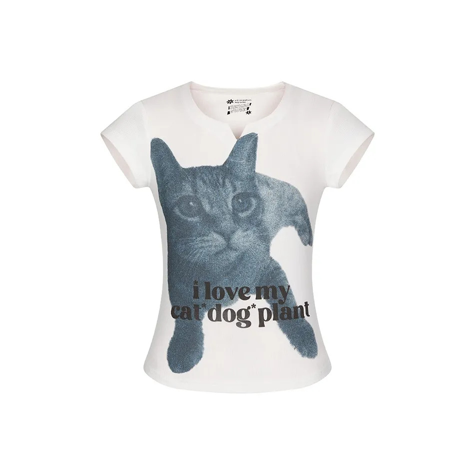 MeiHaoStore Белый Унисекс Футболки