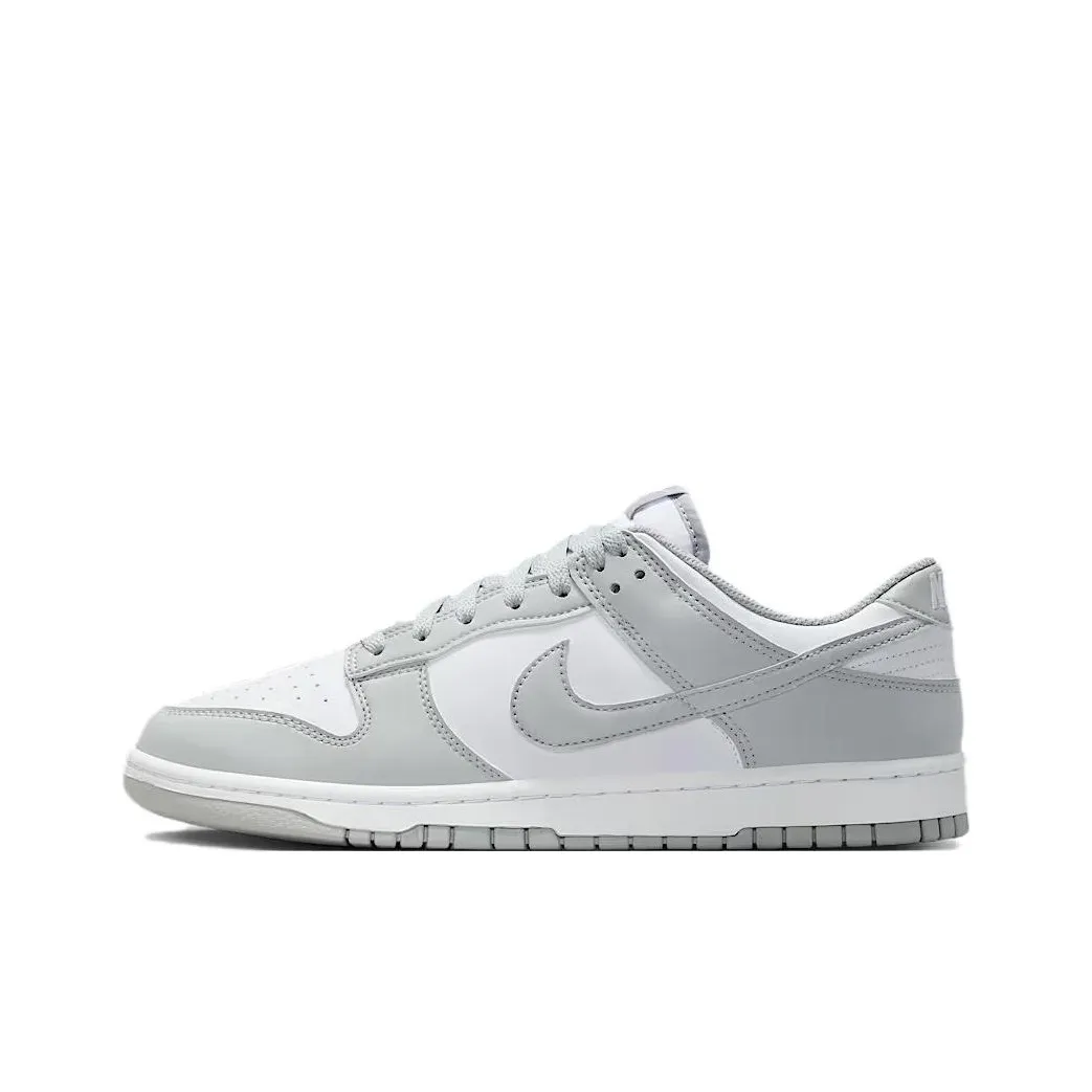 Nike Dunk Low White Light Smoke Grey