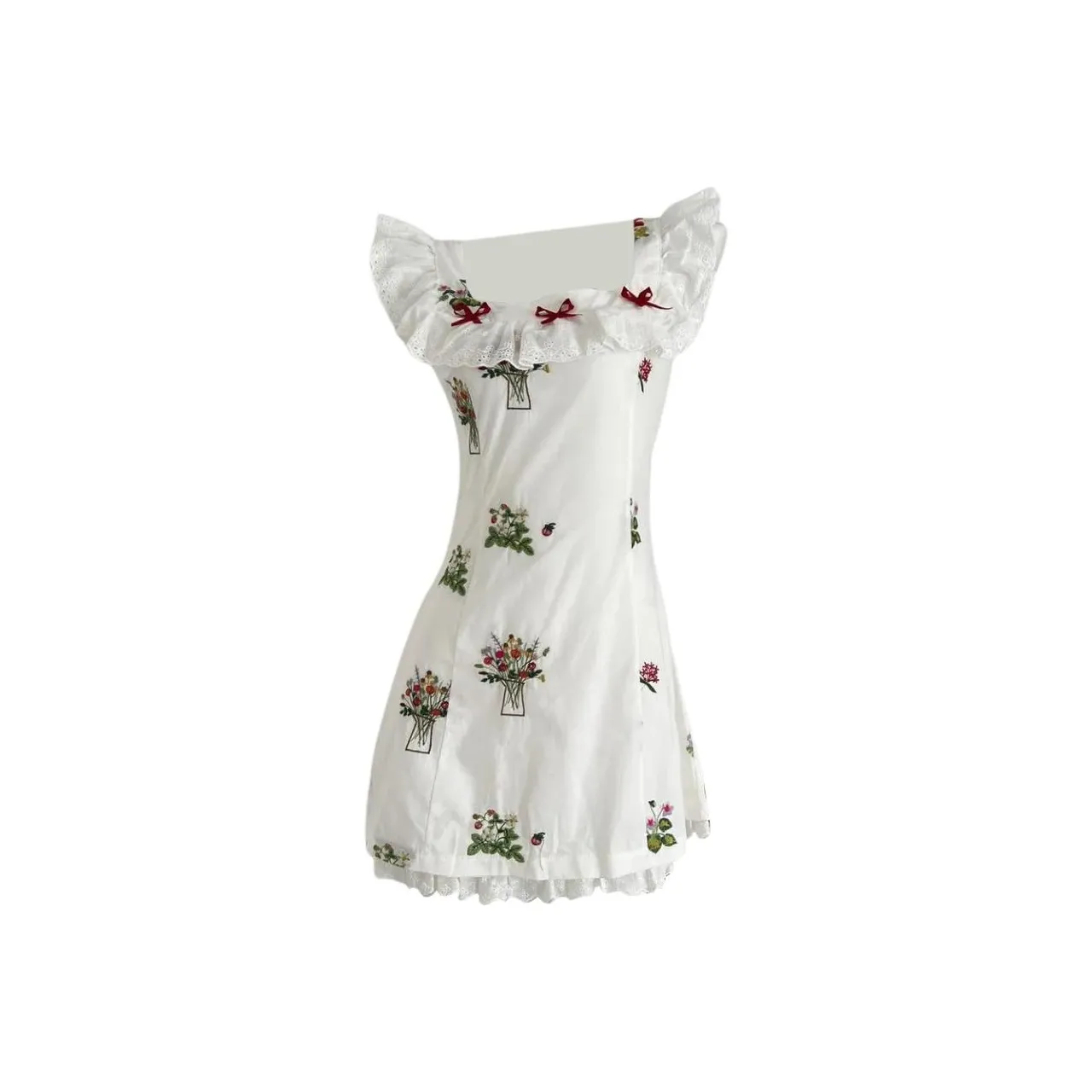 ABBY GODDESS Короткое платье с короткими рукавами женское