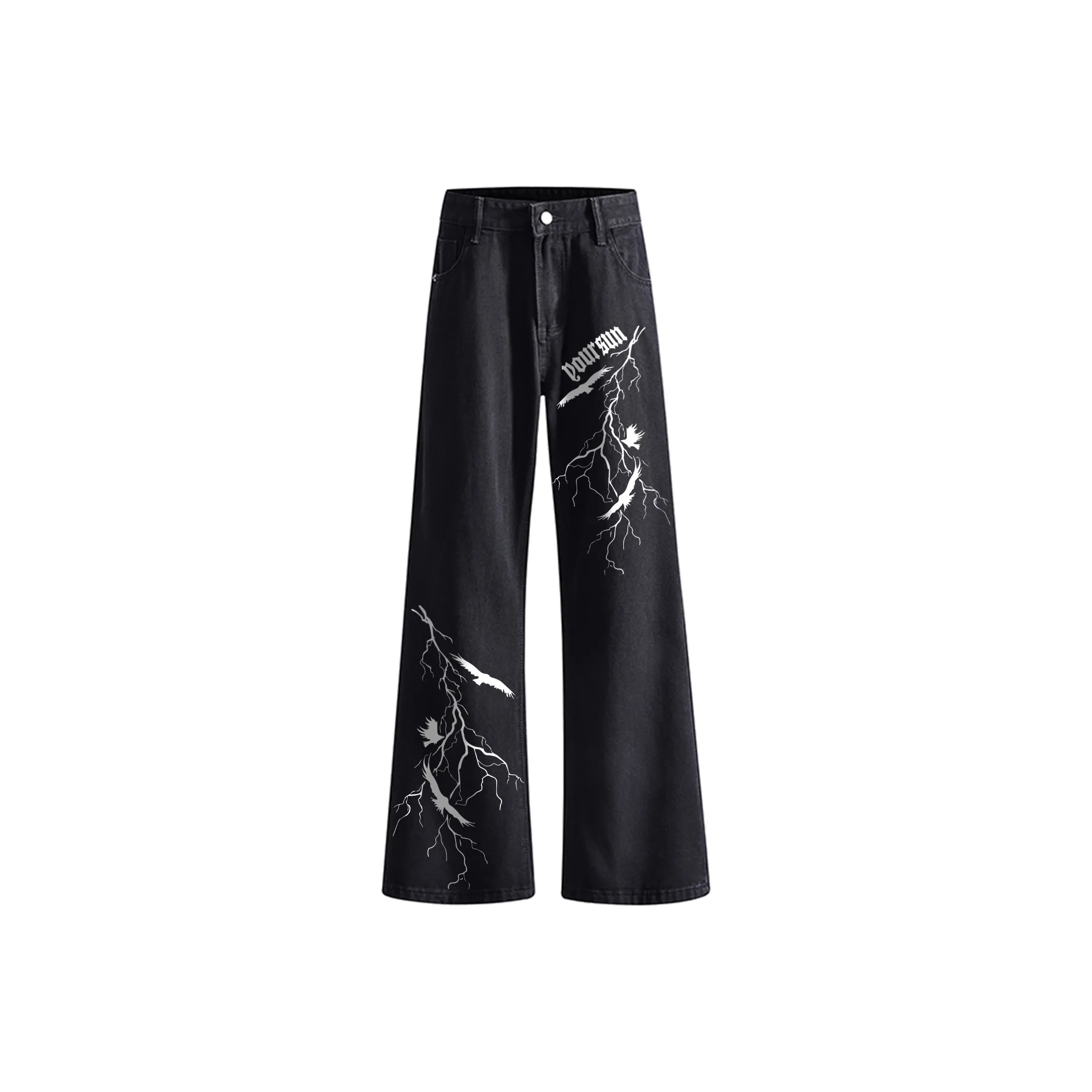 Удобный и освежающий джинсы унисекс