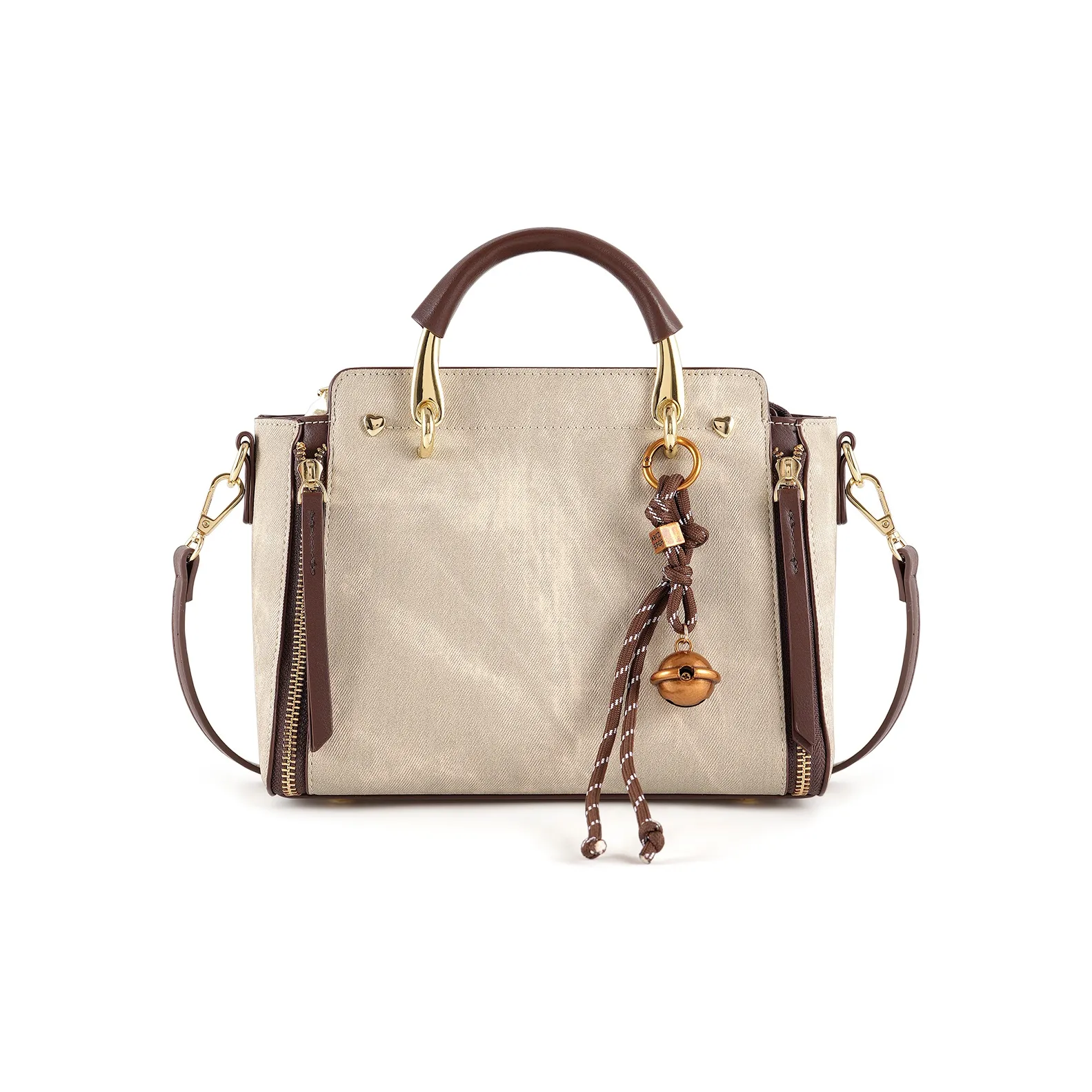 Vigno Синтетическая кожа Сумка Стандартная Женская Джинсовая серая