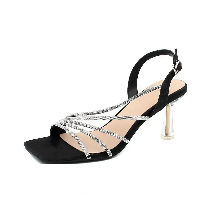 Yang Nianhua One Ремень Сандалии Женские Черный