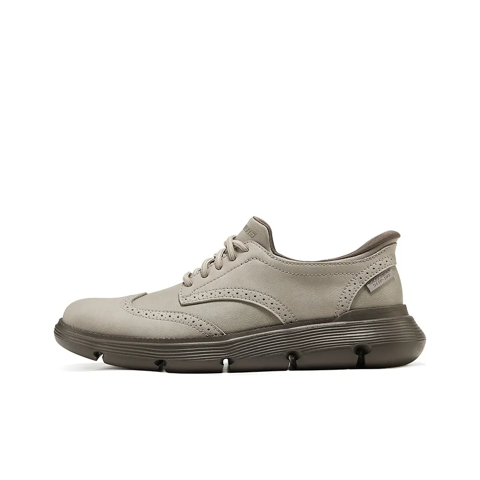 Skechers Garza Низкий Топ Повседневная Обувь Мужская Серый