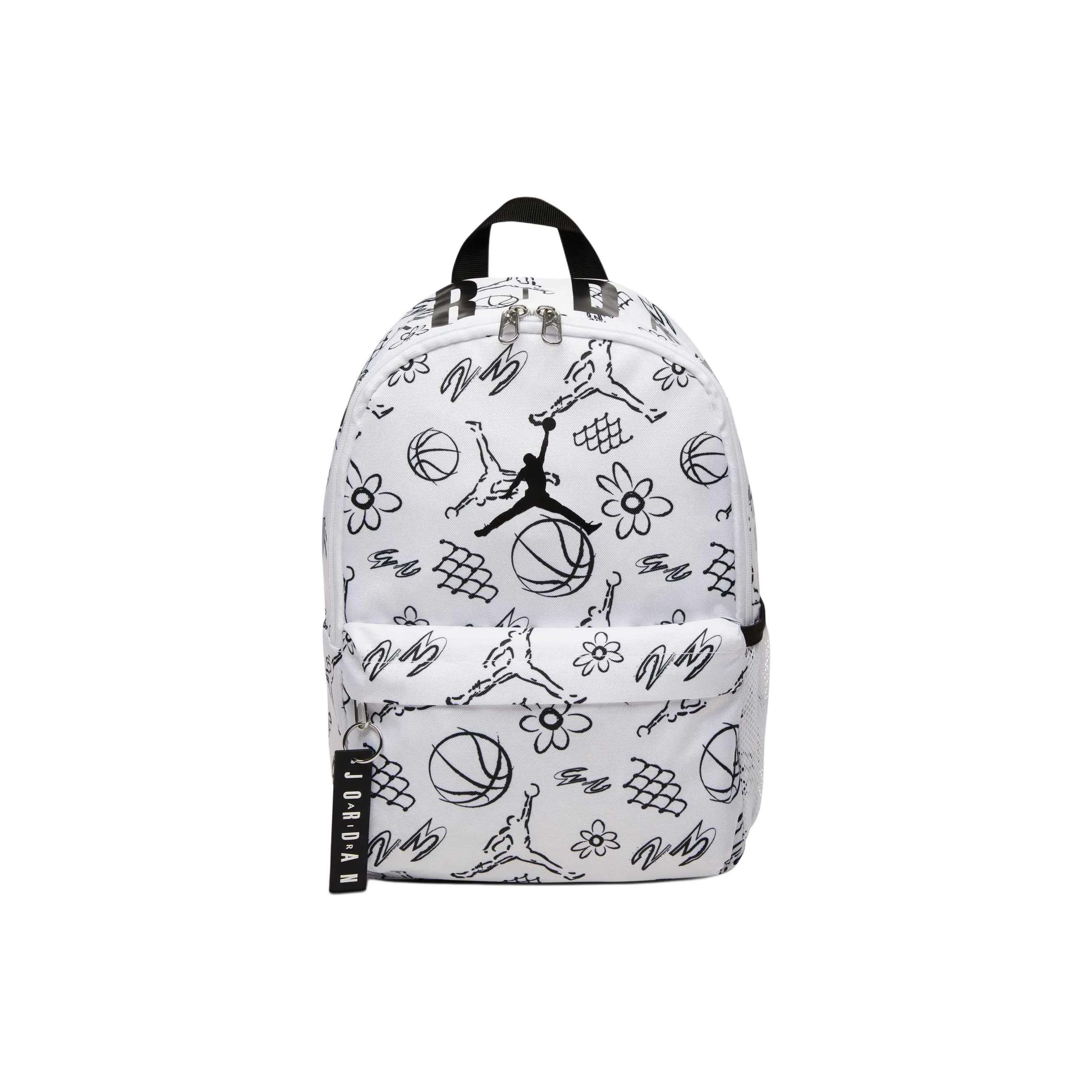 Jordan Polyester Backpack Unisex White Джордан Полиэстер Рюкзак Унисекс Белый