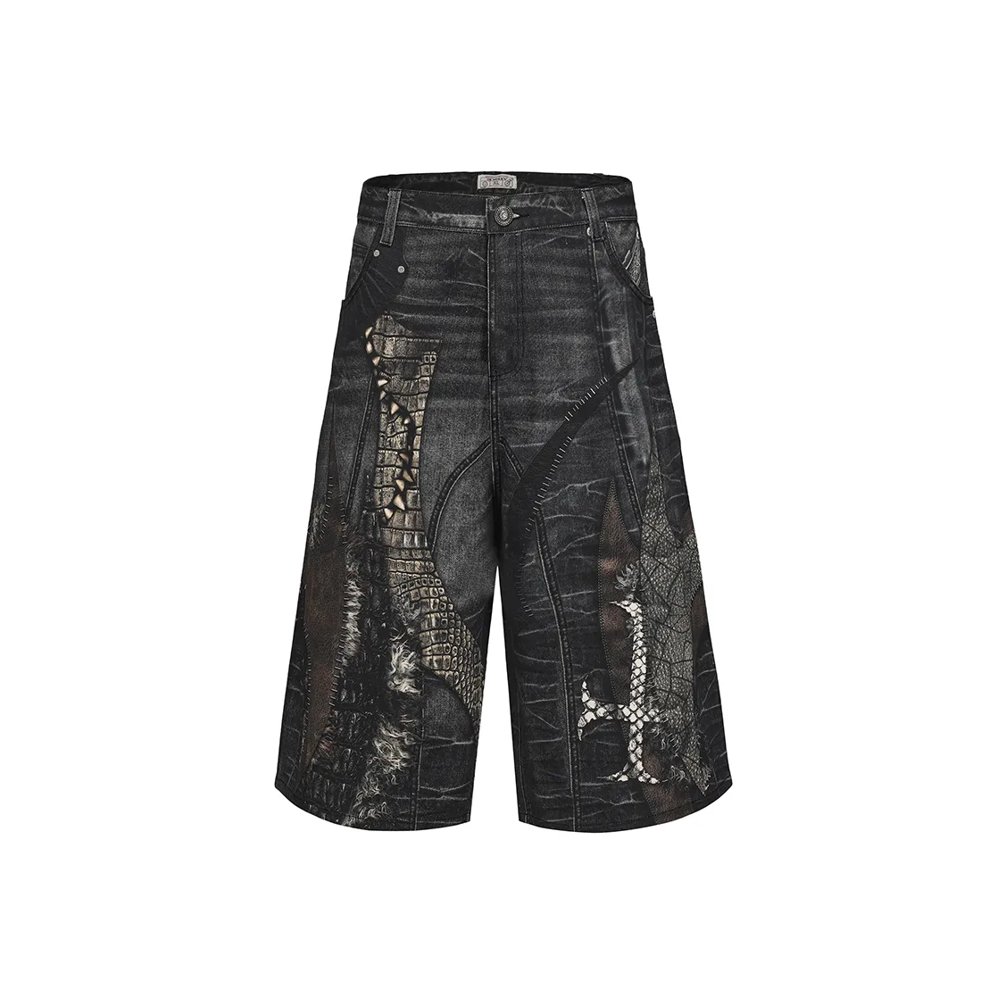 DND4DES Черные Унисекс Повседневные шорты