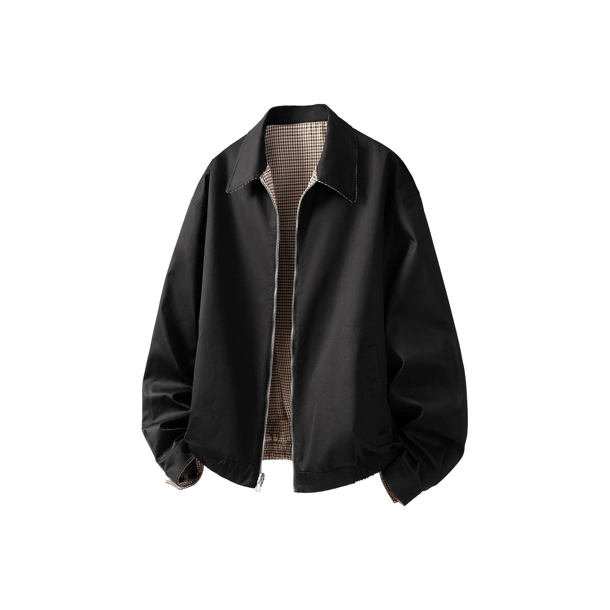 PISYPOX Черный + Гусиная лапка Унисекс Куртки