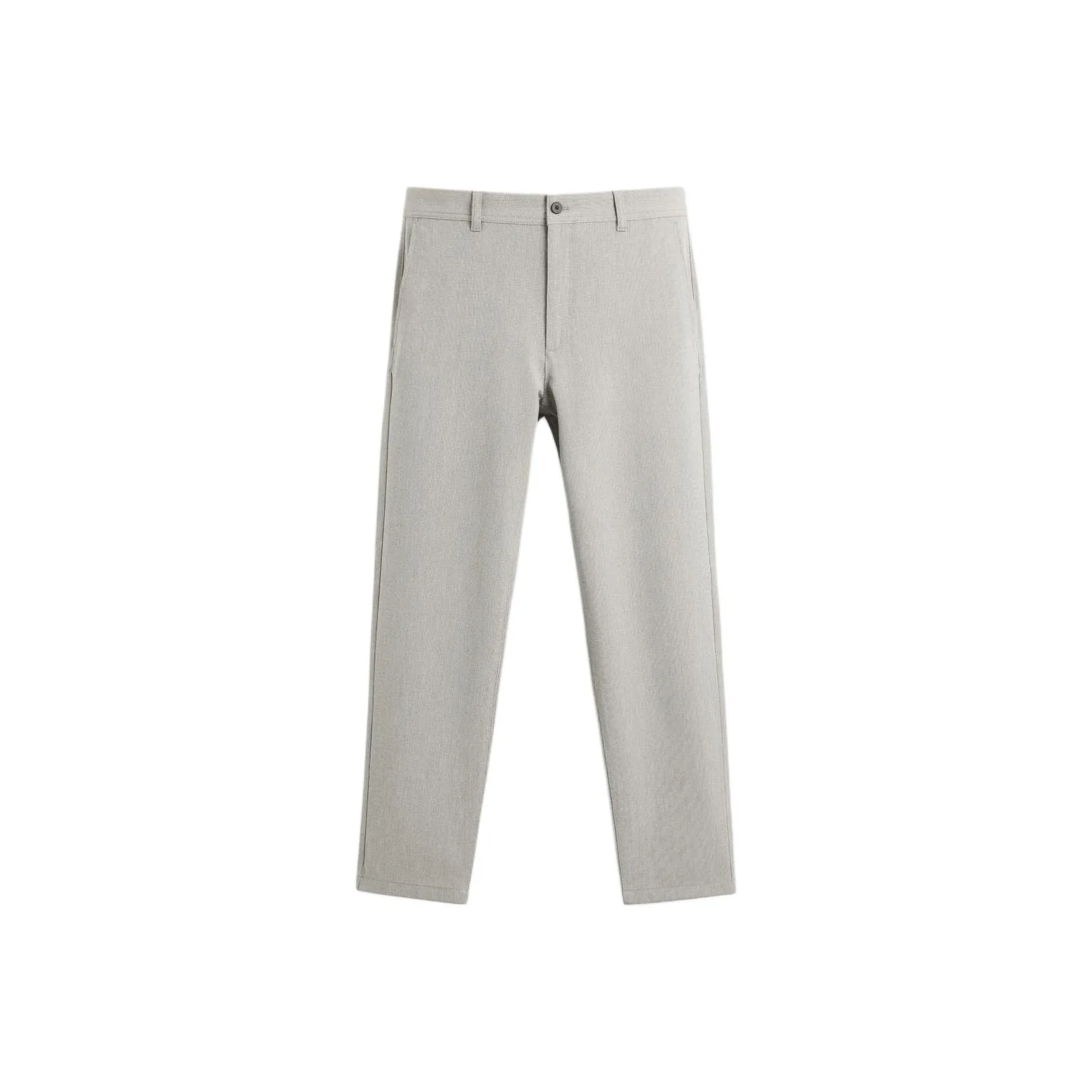 ZARA Бежевый/Коричневый Желтый Мужские Повседневные Штаны