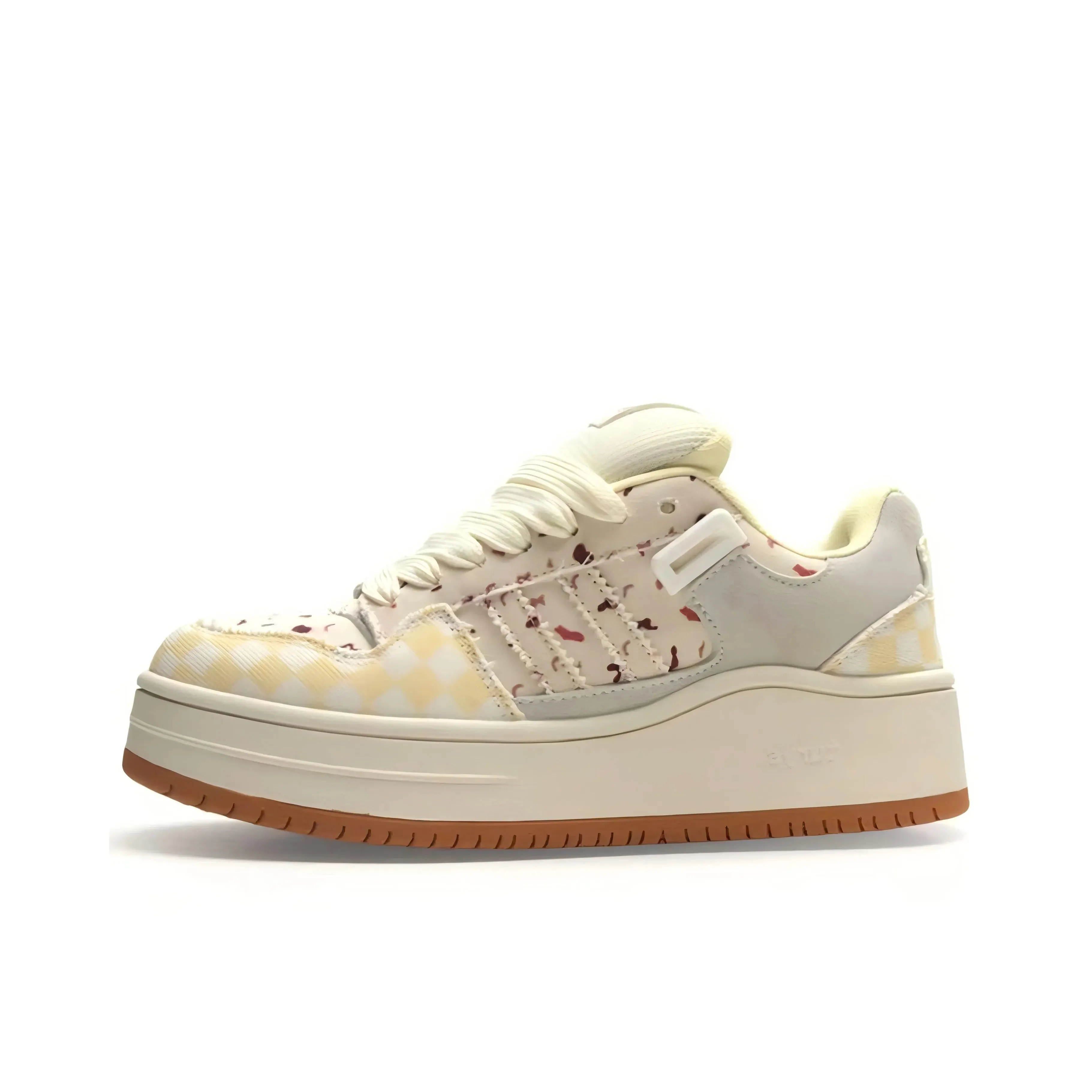 RYAW Низкий топ Скейтборд Кроссовки Женские Желтые