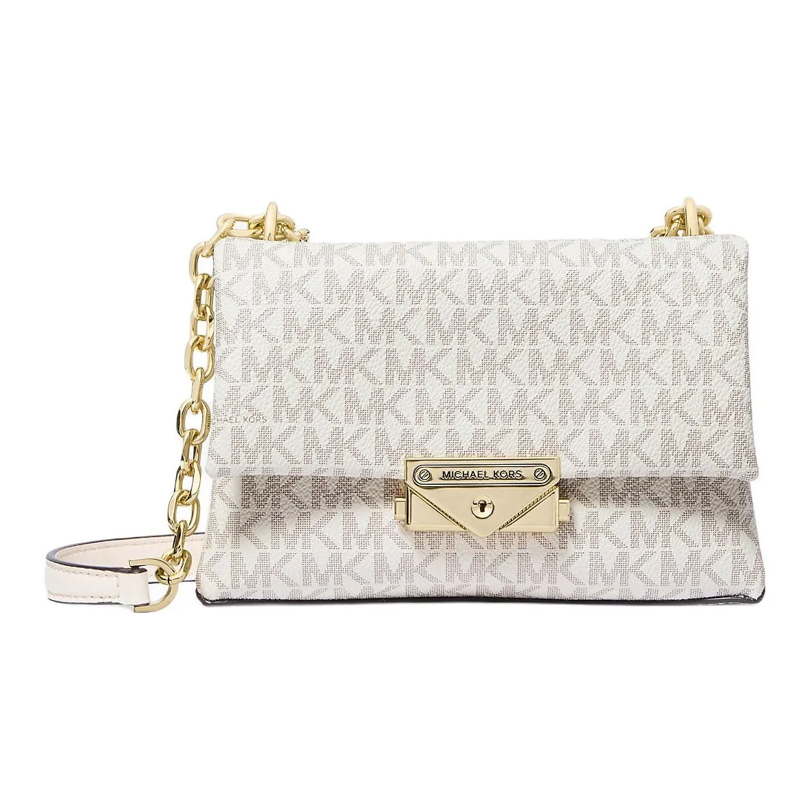 MICHAEL KORS PVC Envelope Bag, Shoulder Bag, Crossbody Bag Women's White