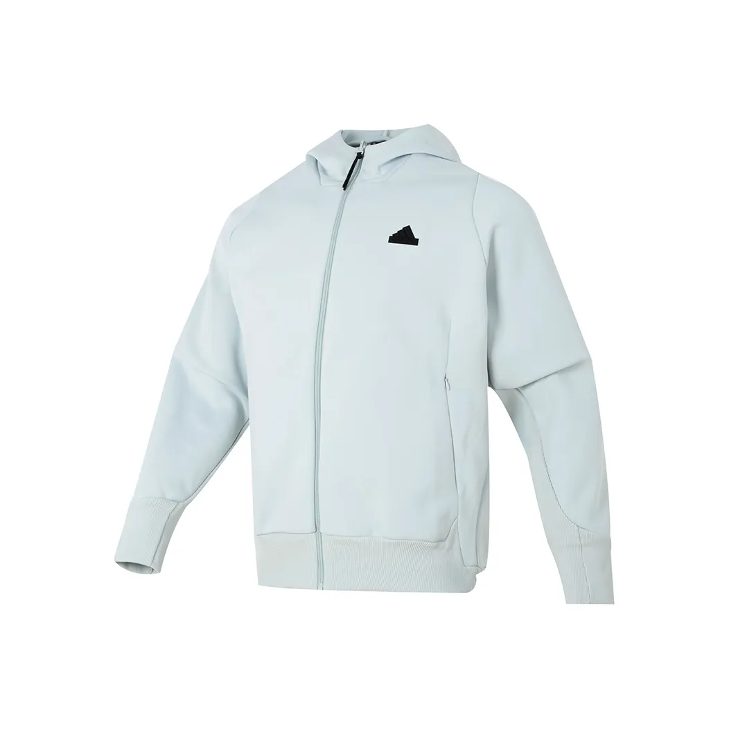 Adidas Sportswear Пальто Мужское Светло-Серое