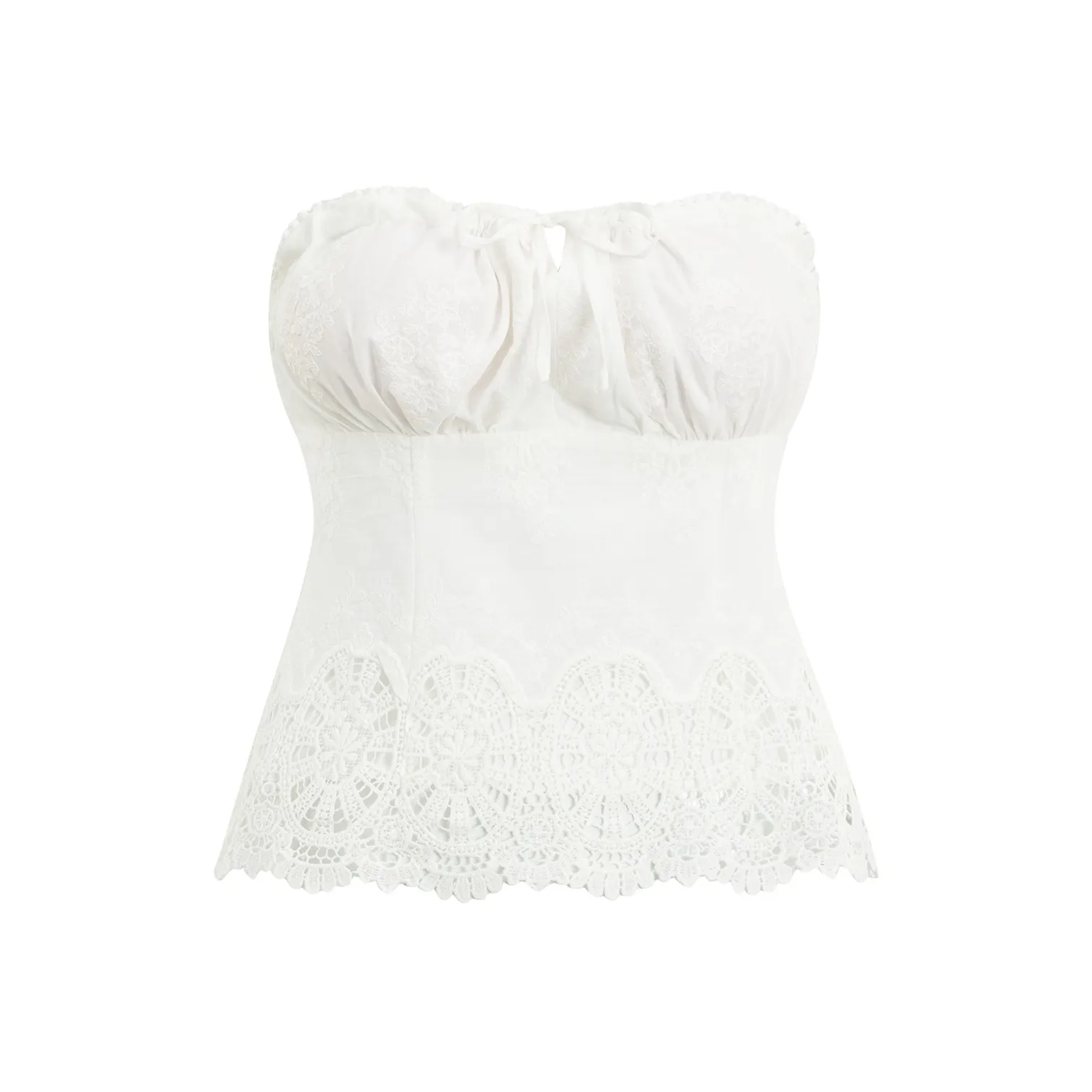 SISTER TITI Топ без бретелек Женский