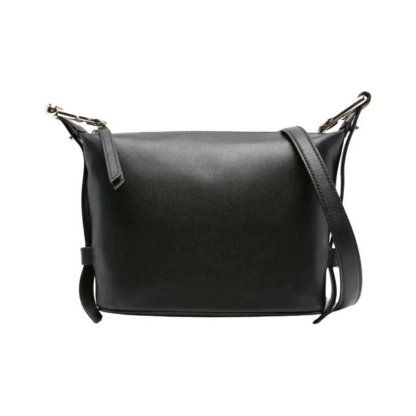 Furla Телячья кожа Сумка через плечо Женская Черная