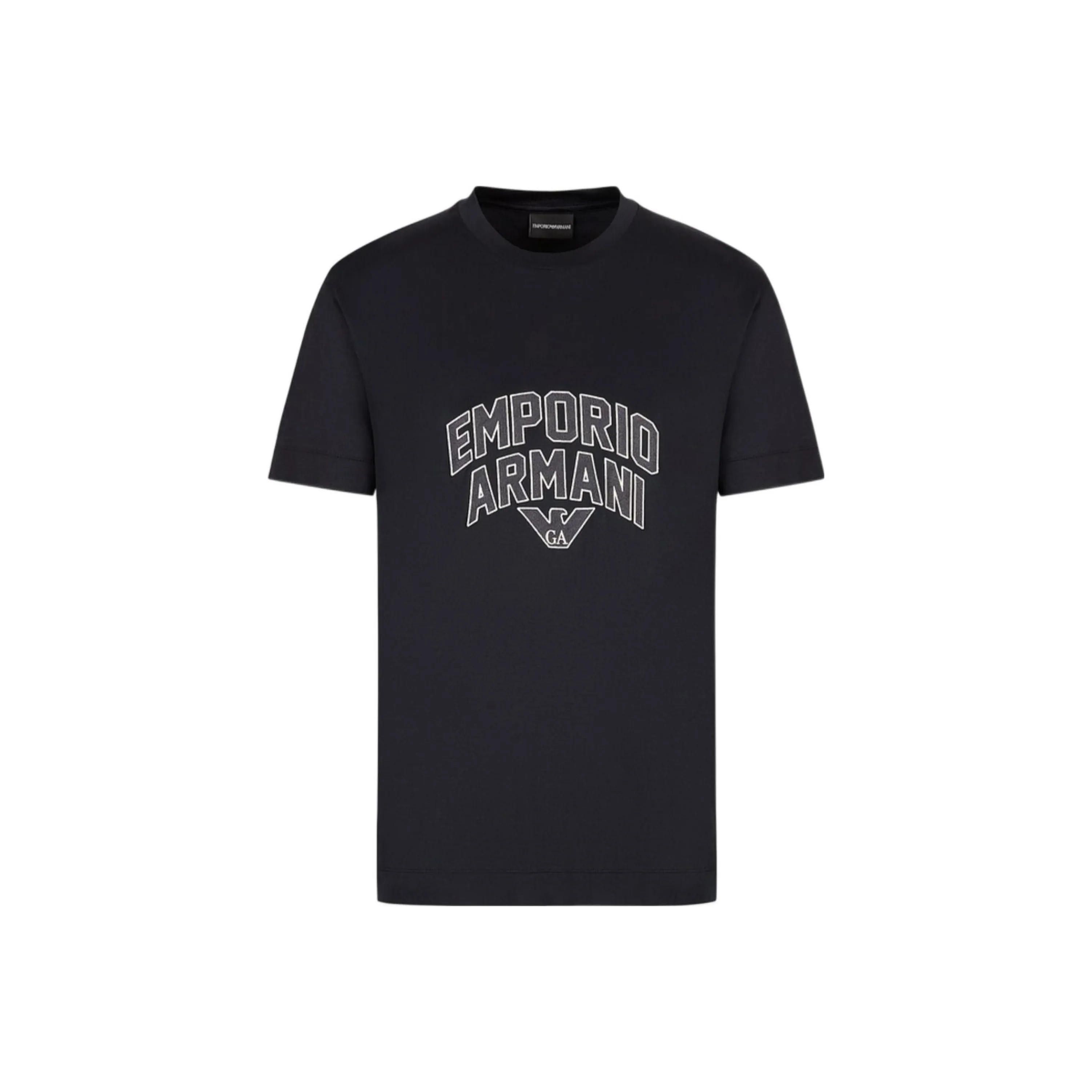 EMPORIO ARMANI SS23 T Shirts Men's Navy Blue