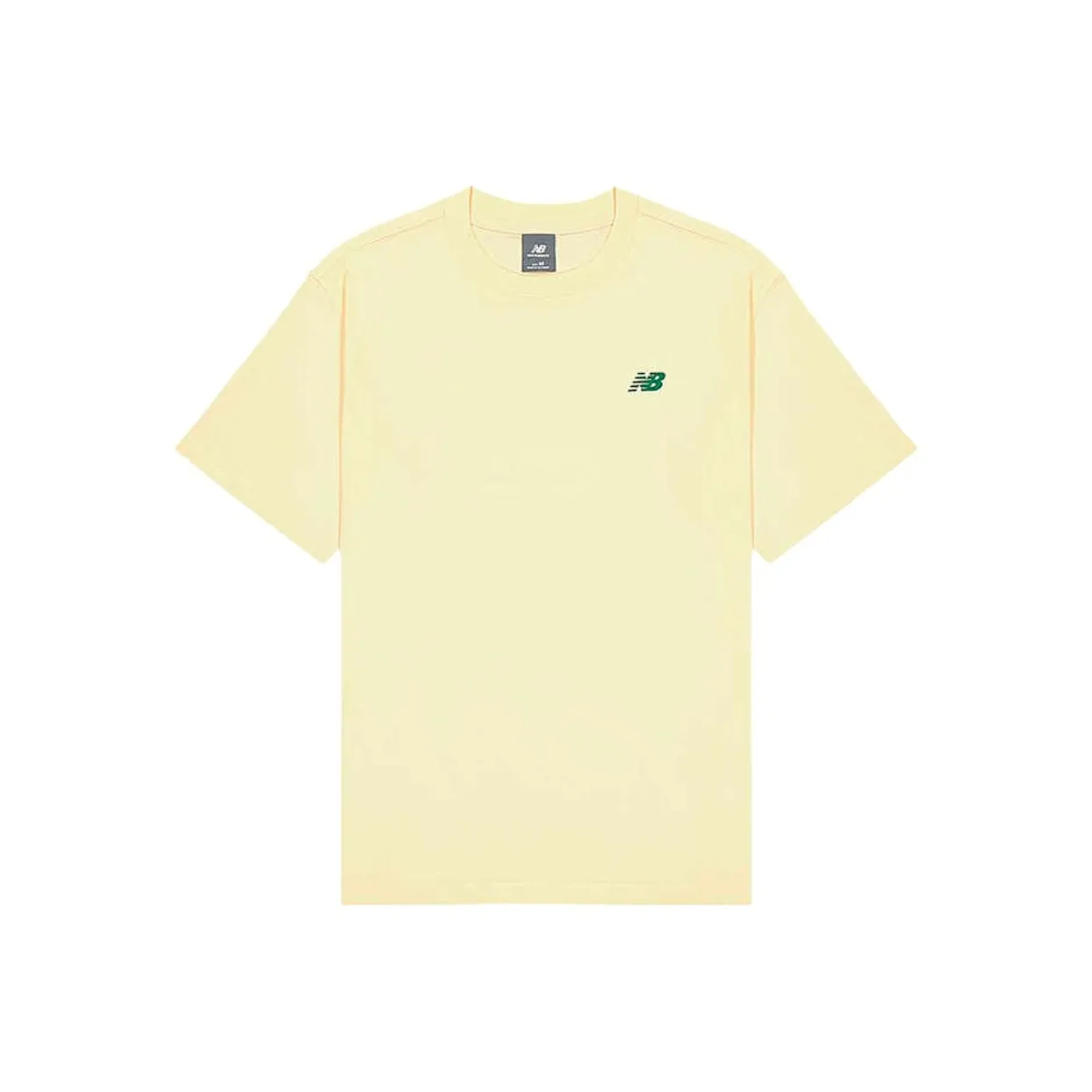 New Balance Светло-желтые Мужские T-рубашки