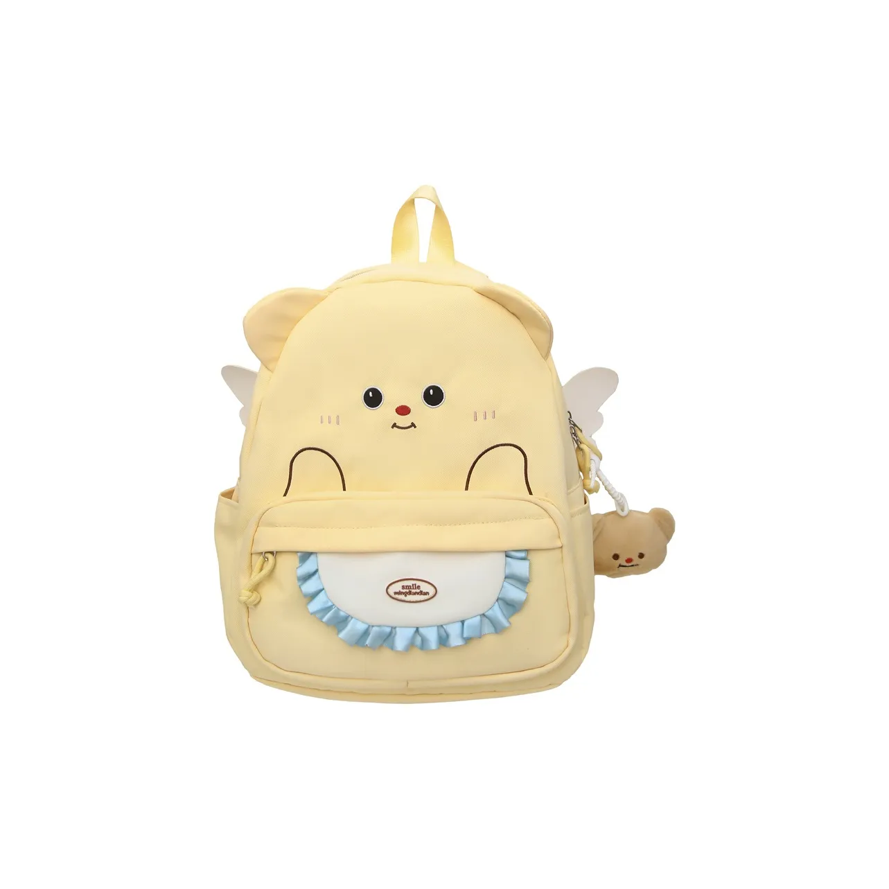 PAIBLOKS Нейлон Рюкзак Женские Желтый