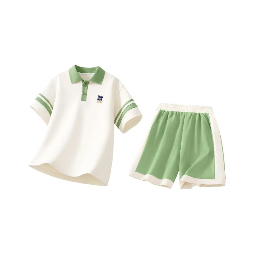 BOBDOG Летний комплект цветовой блок 2 предмета детский