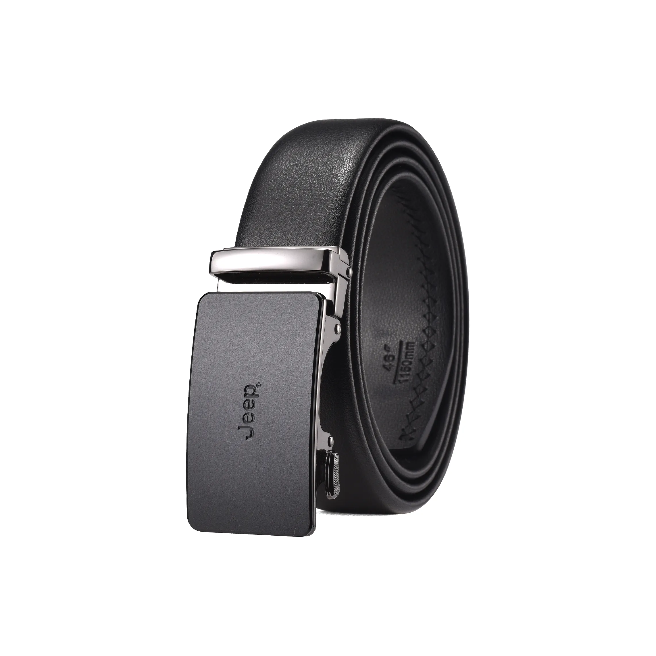 JEEP Подарочный набор в коробке Настоящая коровья кожа [Сладкий лента] Ремень Мужской Ширина 3,5 см