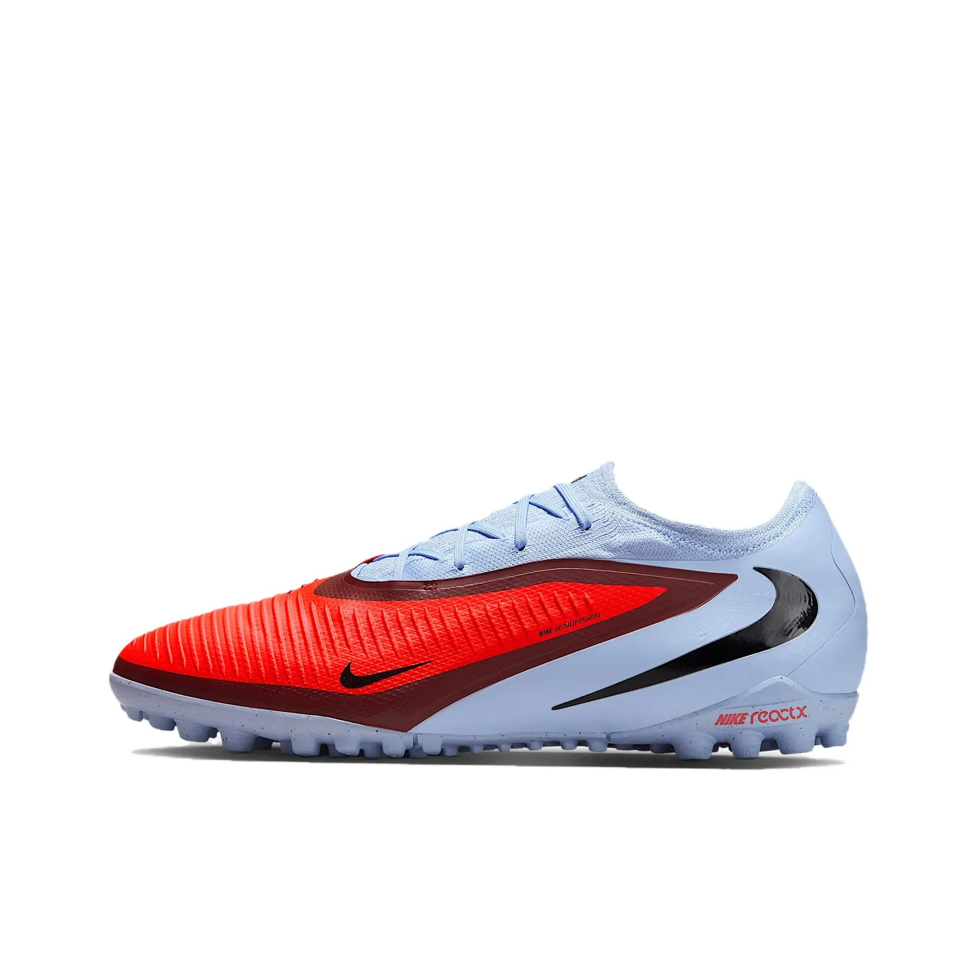 Nike Phantom 6 Футбольные бутсы Унисекс Синий Красный