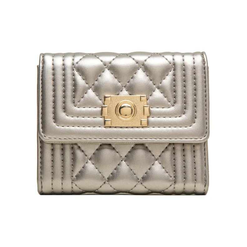 Youe Shone ПУ (полиуретан) Кошелек Стандартный Women's Silver Розовый Красный Синий Черный