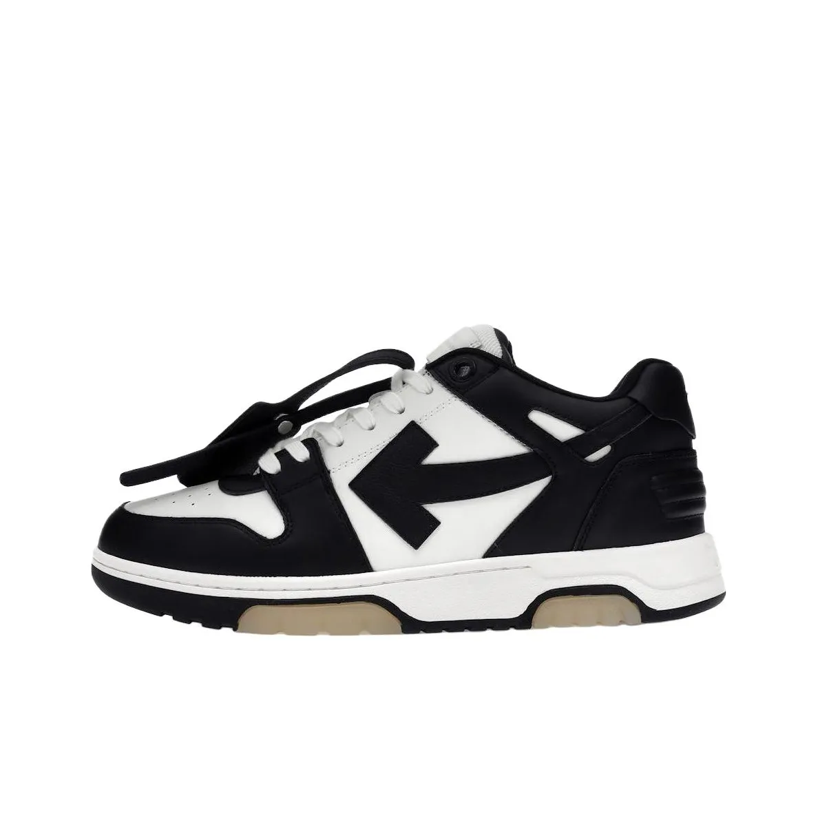 OFF WHITE Out Of Office Low Top Sneakers 'White Black'