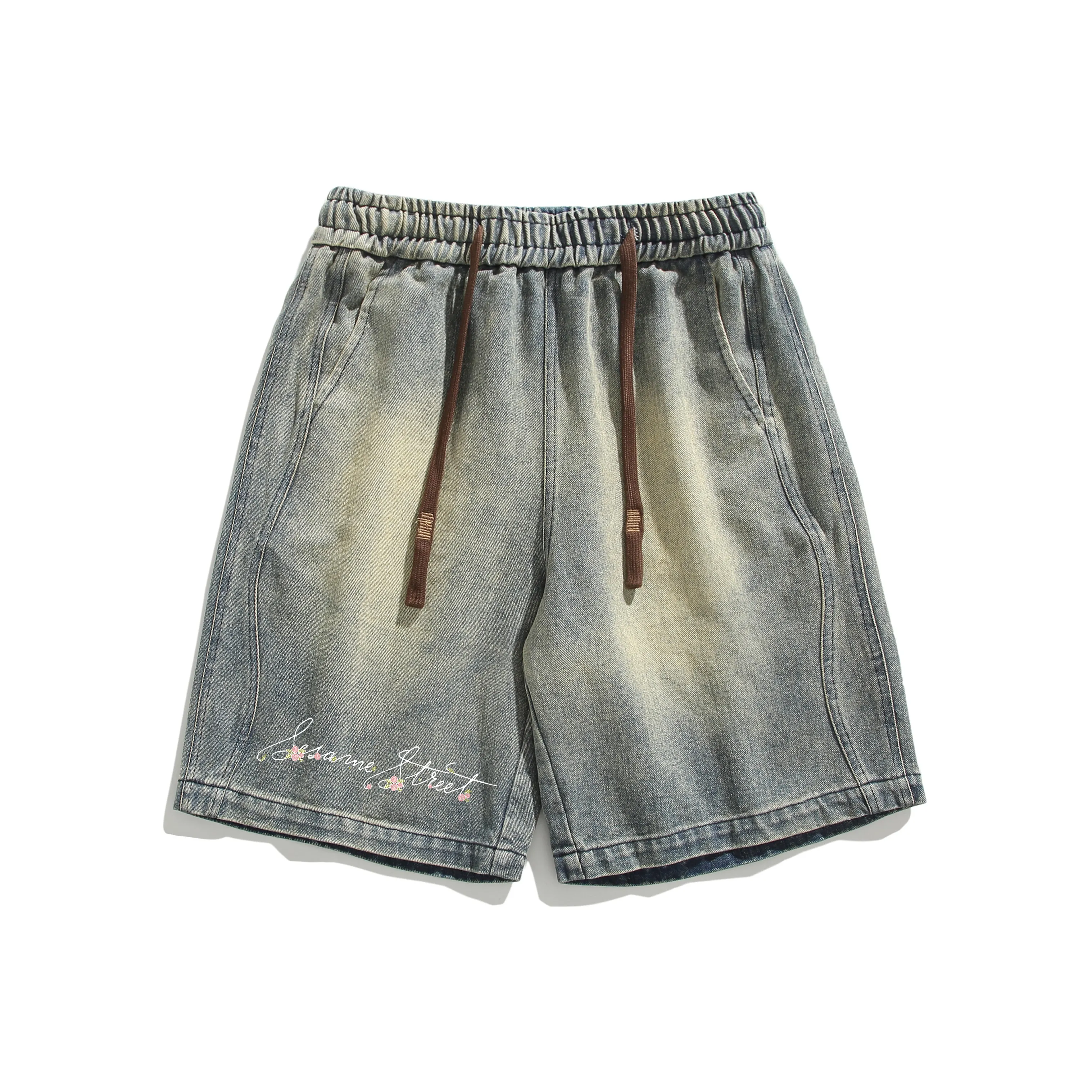 Шорты из денима SESAME STREET унисекс