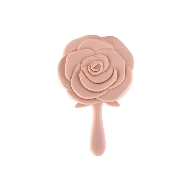 Macrocrystal Зеркало для макияжа Розовый Форма Ручное зеркало Портативное Зеркало Милое Зеркало Принцесса Зеркало