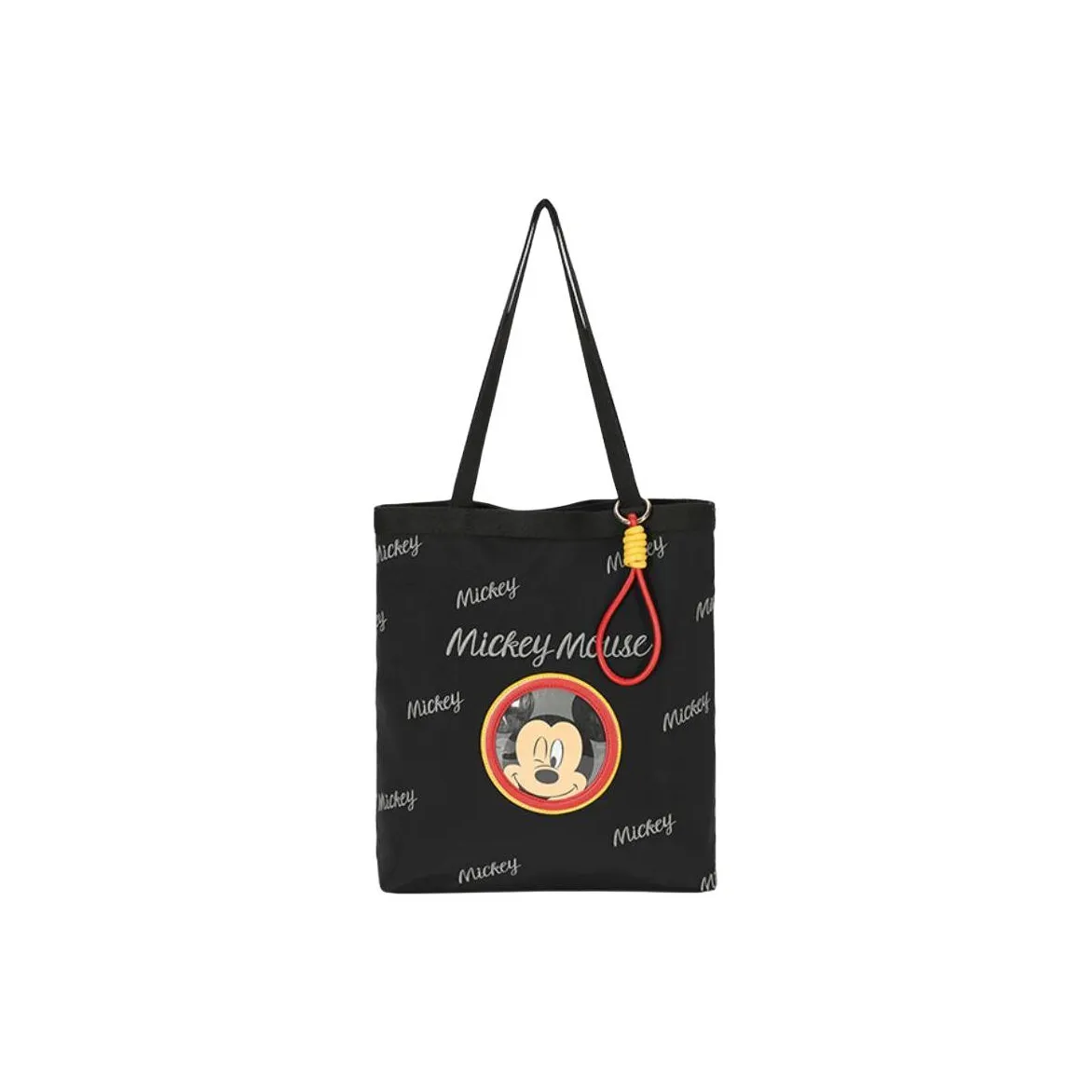 MESUCA × Disney Коллаборация Ткань Тоут Сумка Сумка для покупок Сумка на плечо Средний Женские Многоцветный