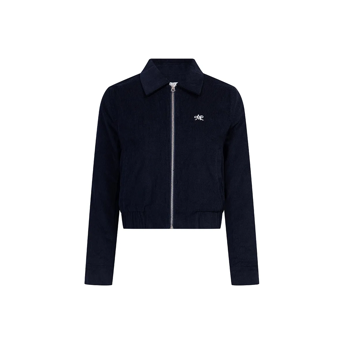 Ariseism Вельвет Мода Cropped Куртка Универсальный Slim Fit Топ Женский