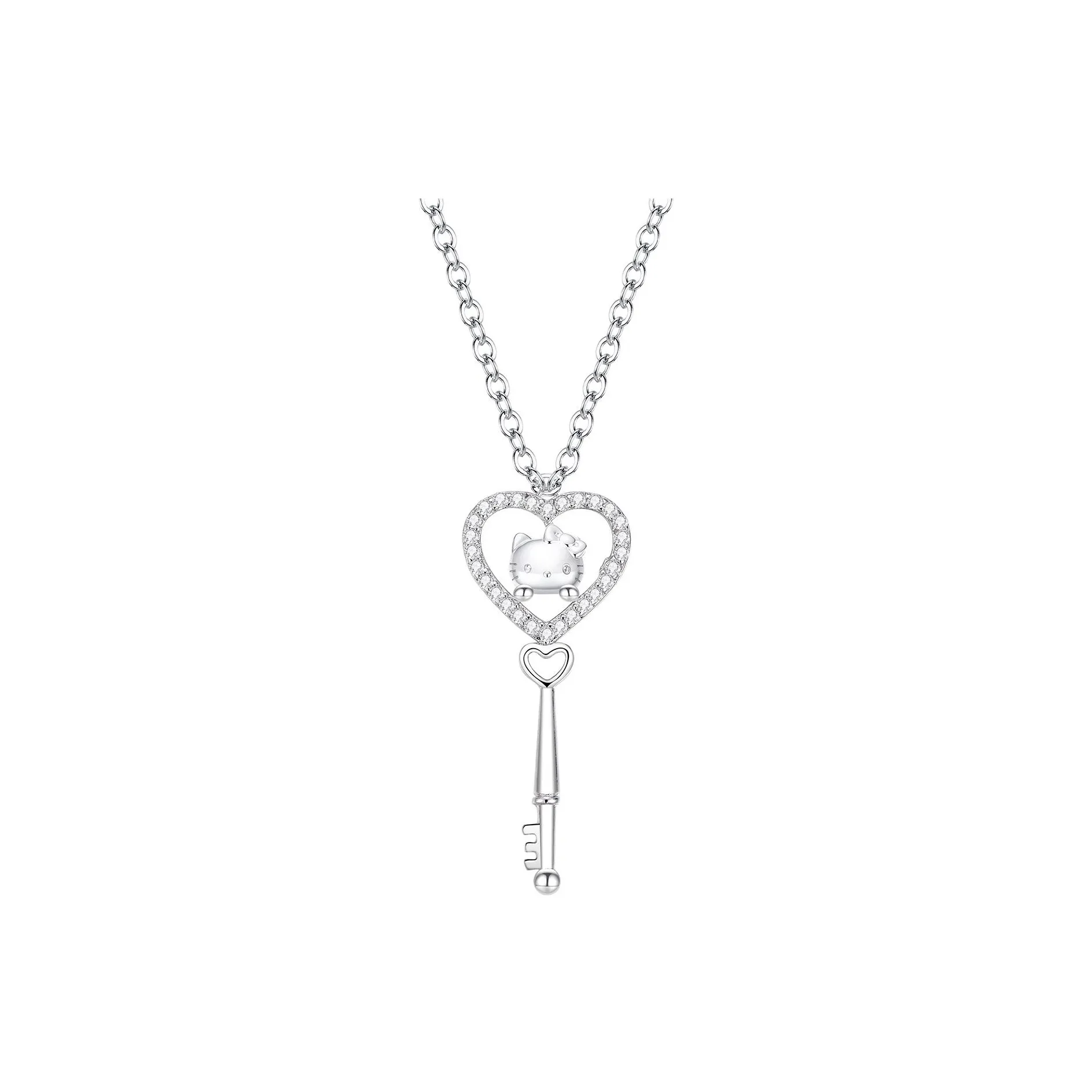 Sanrio x Hello Kitty Сплав Циркон Ожерелья Женские