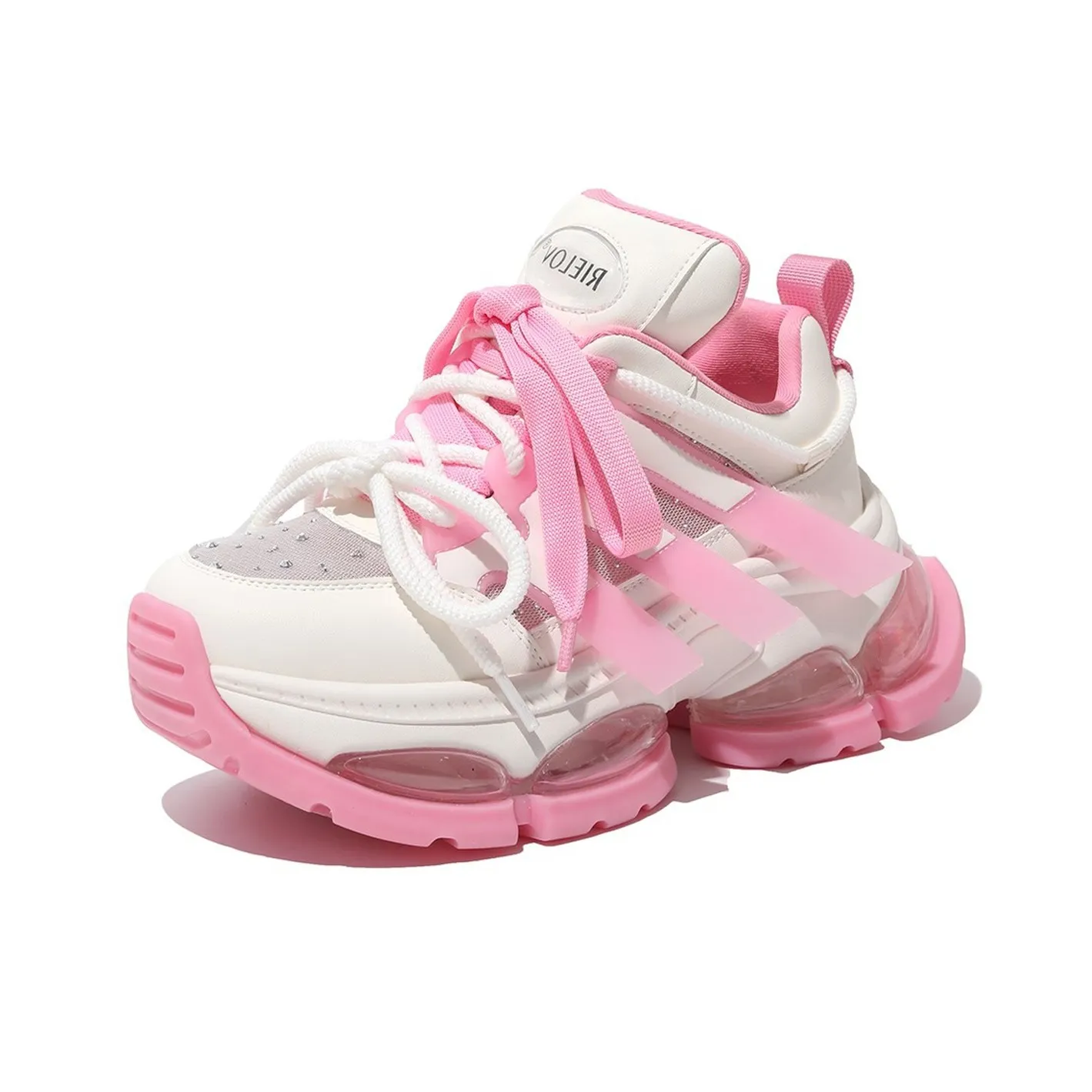 Amoy Love Low Топ Толстая подошва Кроссовки Женские