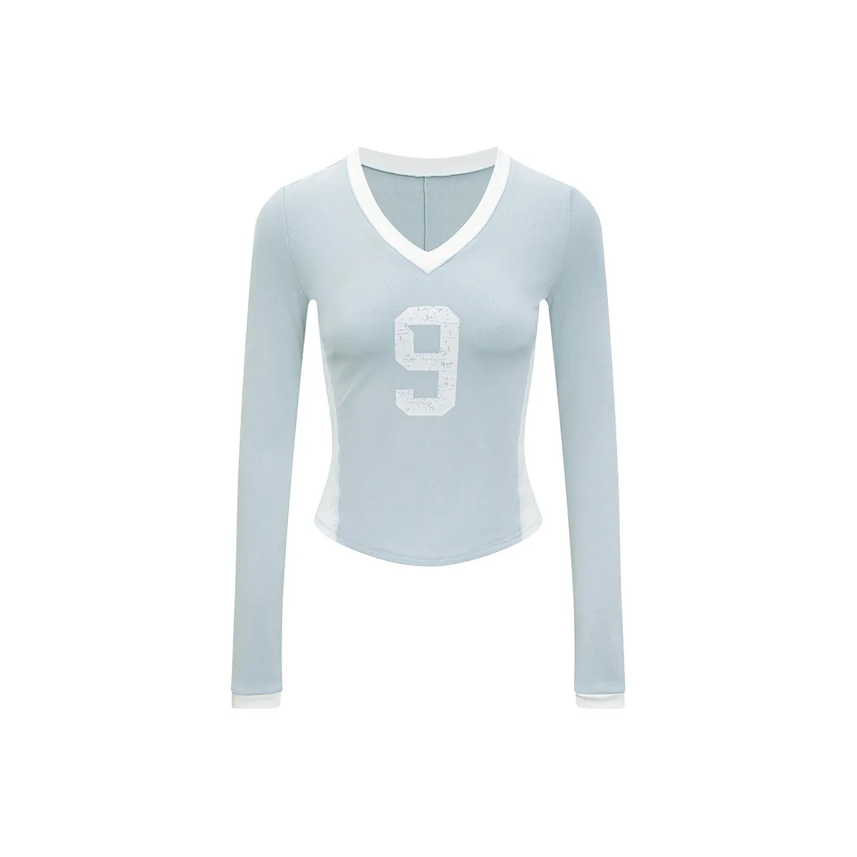 Ariseism Кремово-голубые Женские T-рубашки