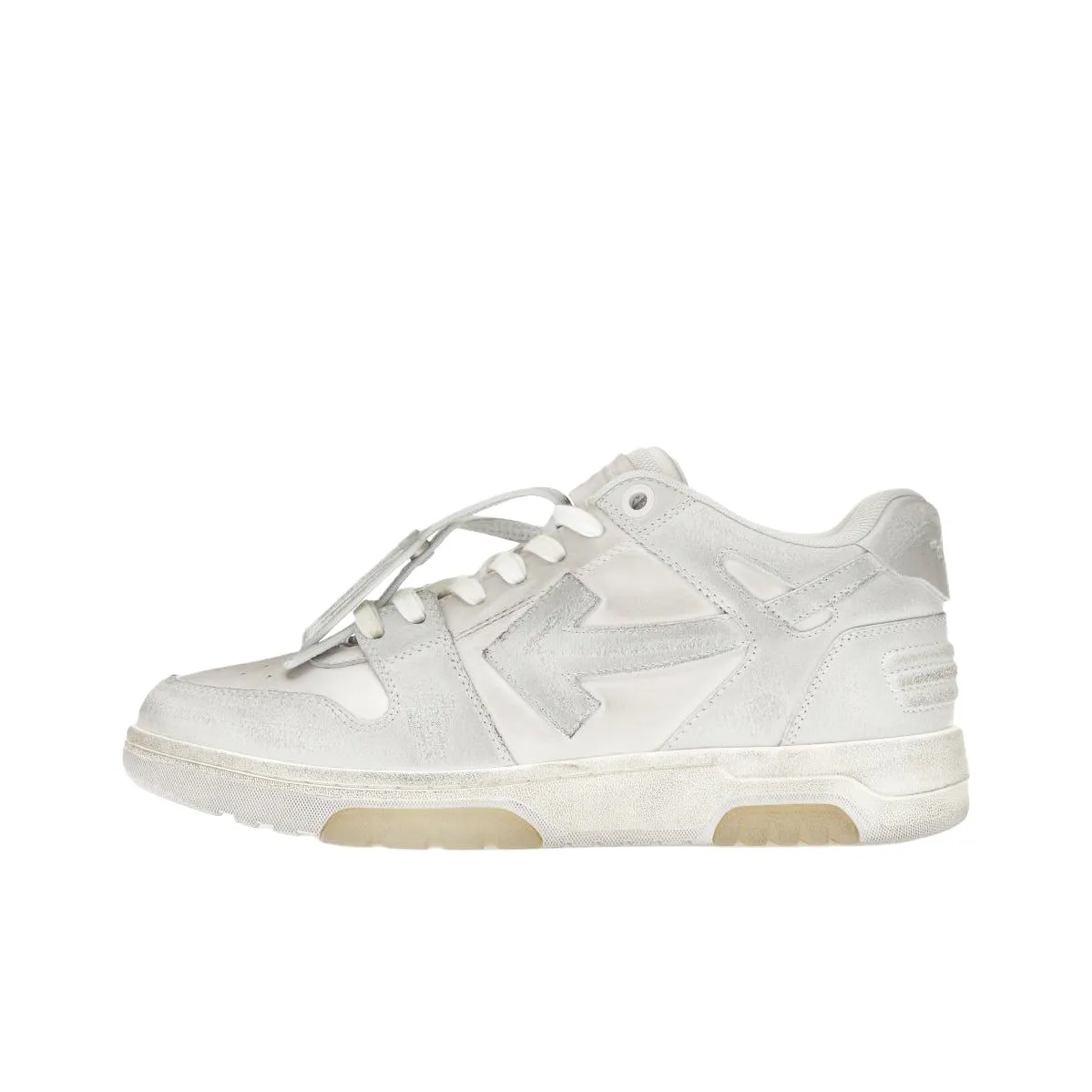 OFF WHITE Out Of Office Ooo Vintage Low Tops White White