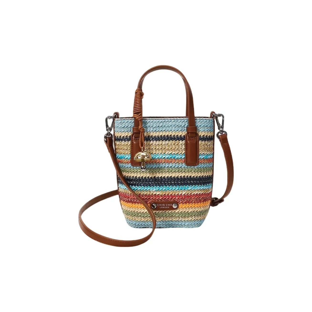 PAYOT Соломенная плетеная сумка Pana Holiday через плечо сумка обычная женская многоцветная