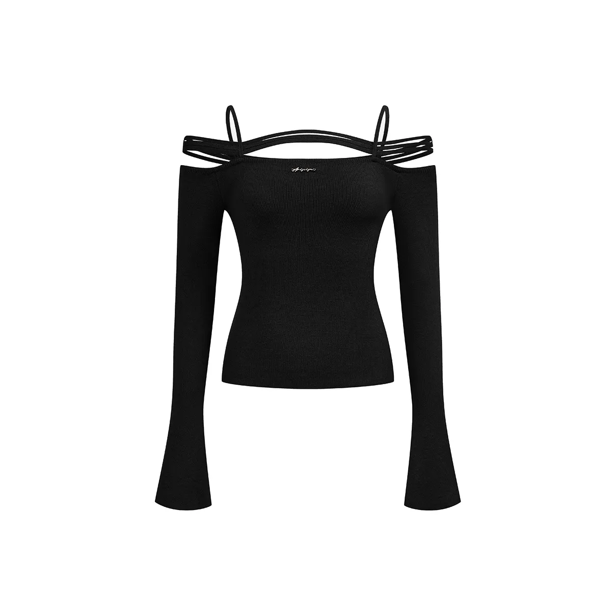 Ariseism Стильный Трикотаж Женский Осенний Облегающий крой Топ Женский