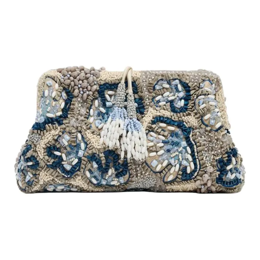 ZARA Полиэстер Сумка через плечо Женская Синяя