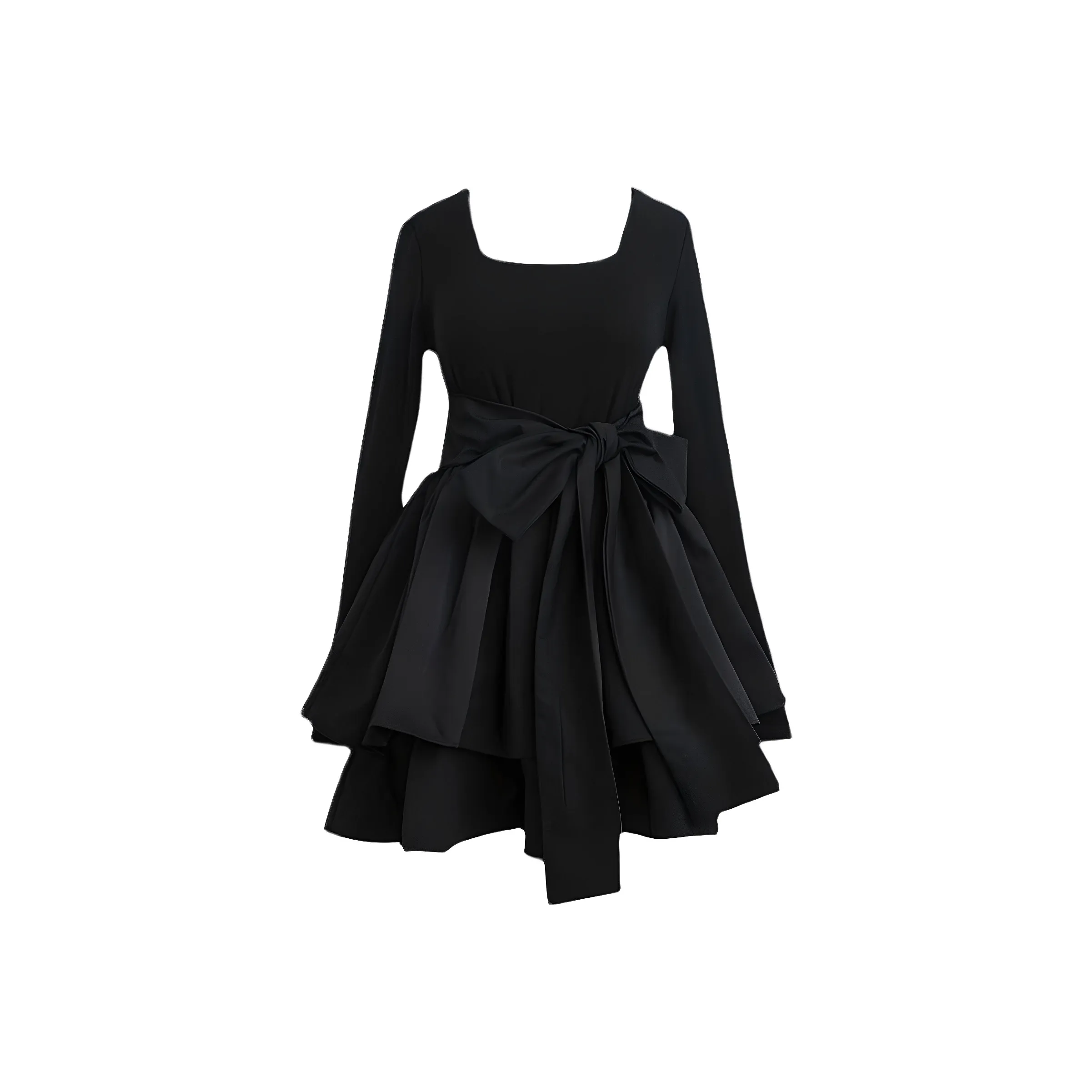 COHX Длинное платье с длинным рукавом женское