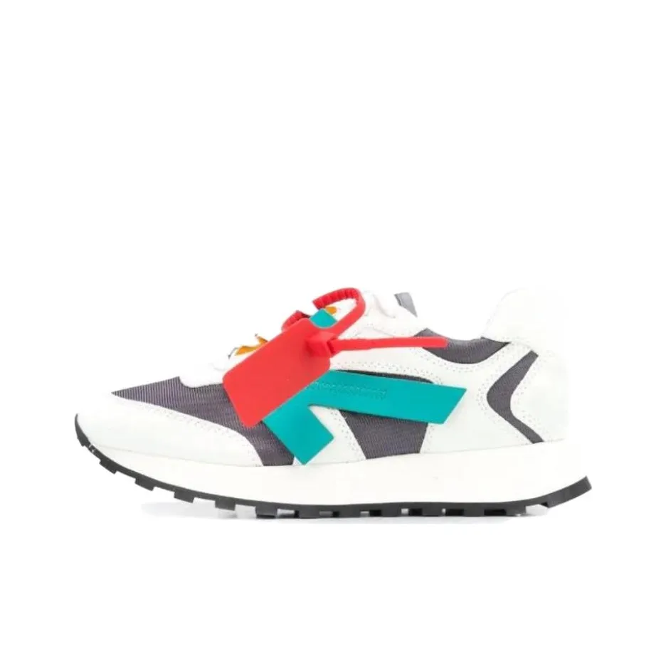 OFF Белый Runner Low Топ Кэжуал Женский Синий Белый