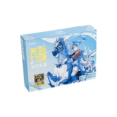 KAYOU Romance of The Three Kingdoms Коллекция Чжао Юнь Спуск Дракона Вторая Редакция Дуэльные Карты Цельная Коробка