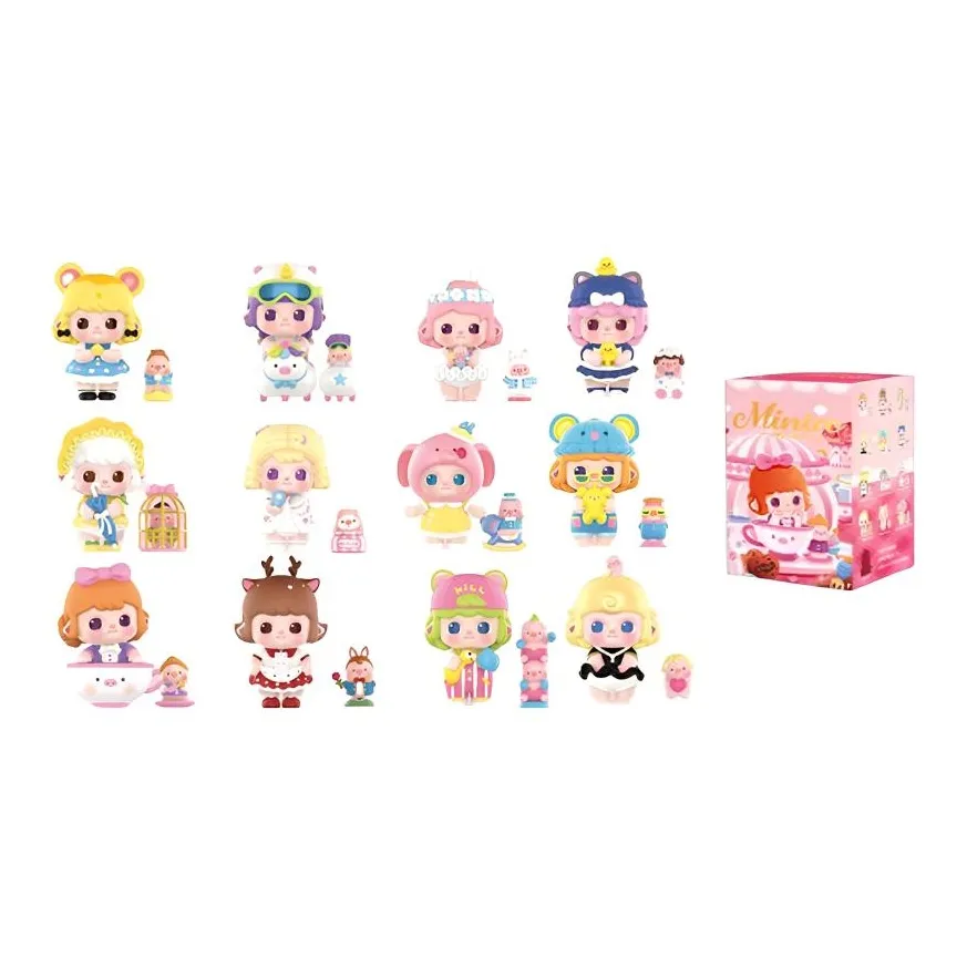 POP MART MiniCo My Little Princess Collection My Little Princess Слепые коробки Один Mystery Коробка Целая коробка 12 шт