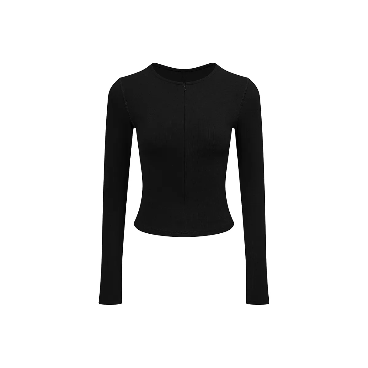 Ariseism Длинный рукав T-рубашка для женщин осенняя облегающий крой топ для женщин