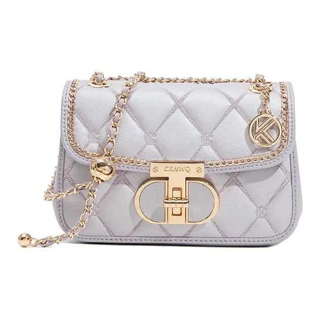 BETTINA VIVIAN ПУ (полиуретан) Сумка через плечо Сумка на плечо Стандартная Женская Фиолетовая