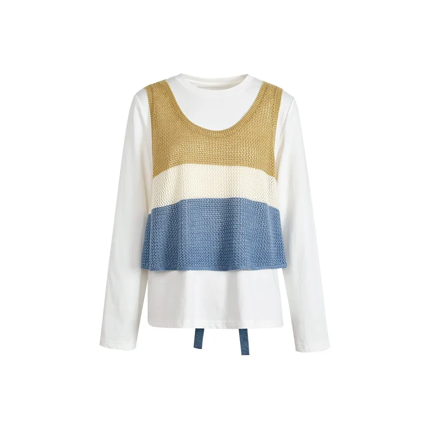 KUOSE Белый Женские T-рубашки