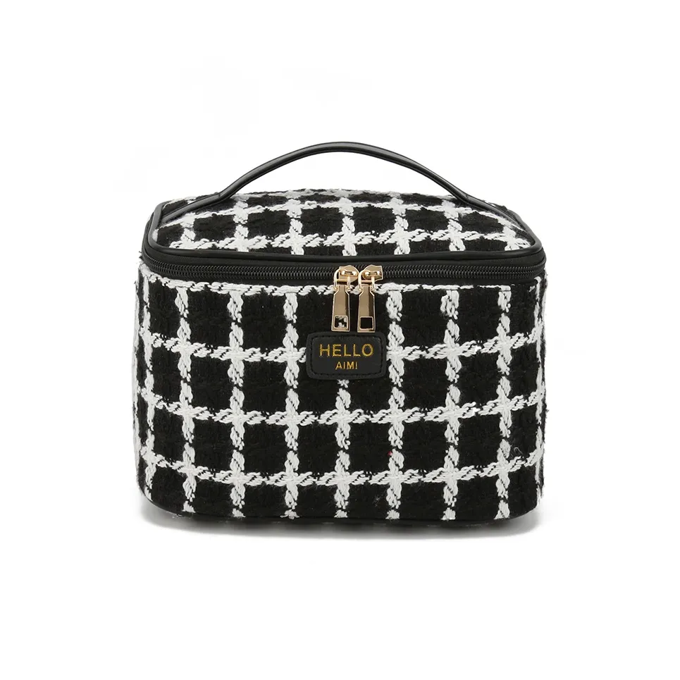 Youe Shone CHANEL Inspired Косметичка Большая емкость Уход за кожей Сумка для хранения Женская Бизнес Путешественная Сумка для туалетных принадлежностей