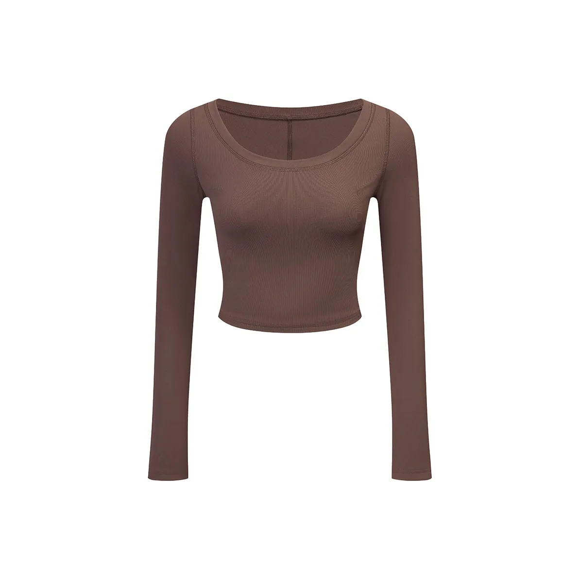 Ariseism Модные Укороченные Длинные Рукава T-Рубашки для Женщин Осенний Облегающий крой Топ Женский