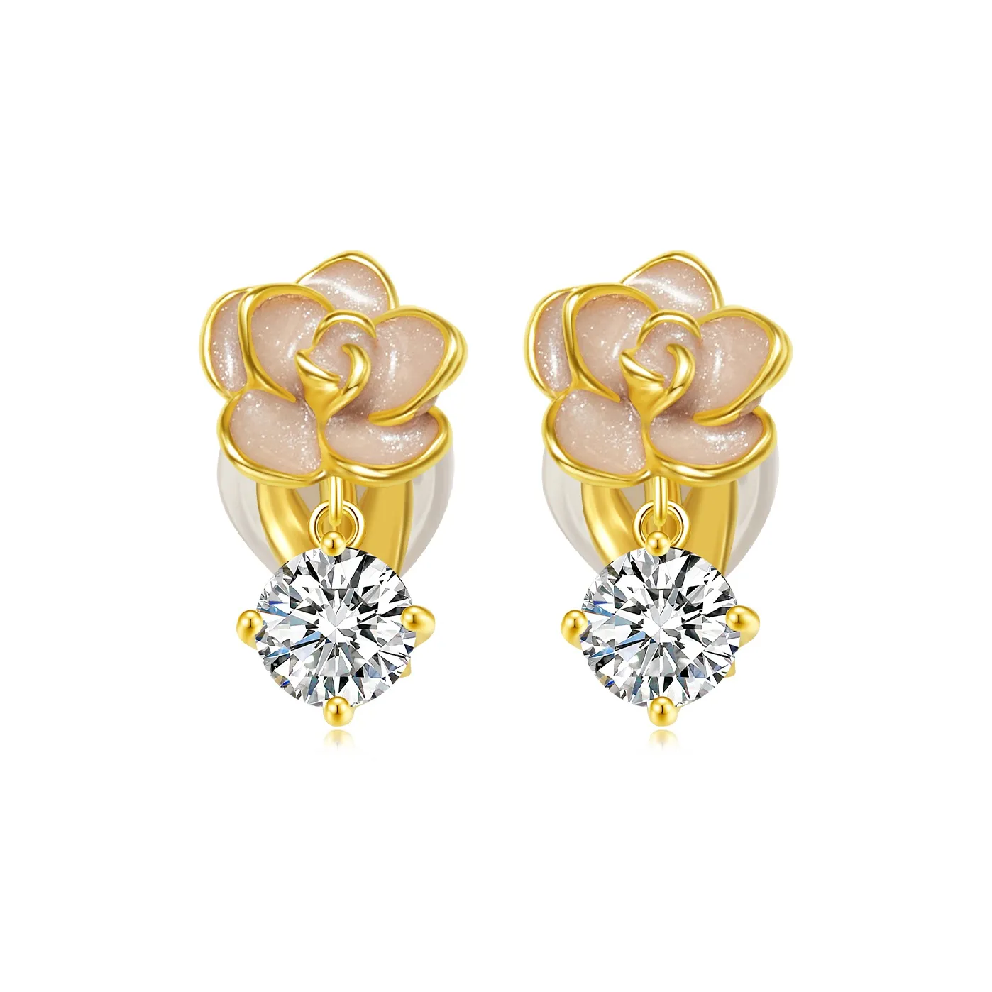 AGOVSKI Сплав Нижняя заколка On Серьги Женские