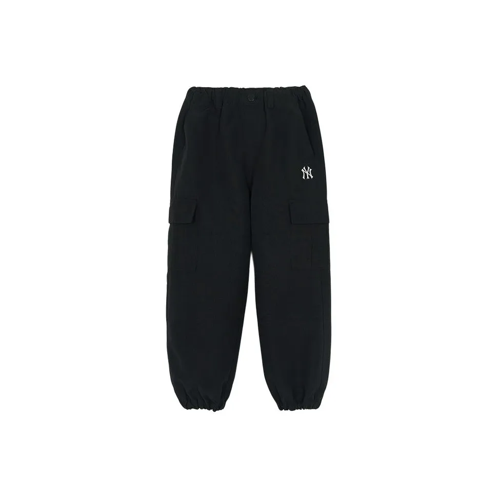 MLB KIDS Нью-Йорк Янкис 25FW Брюки карго для детей 3-7 лет черный