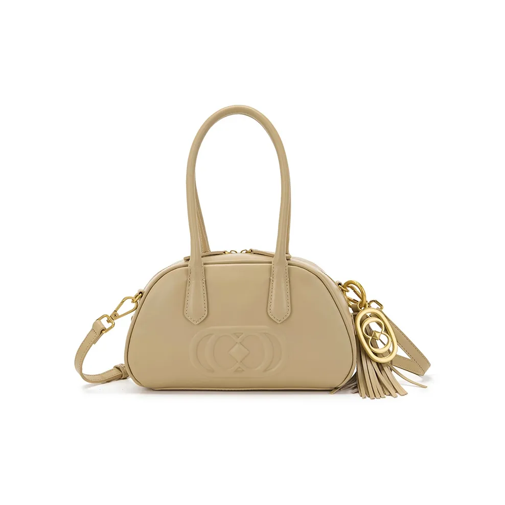 La Carrie Коровья кожа Сумка Обычный Женский Абрикос